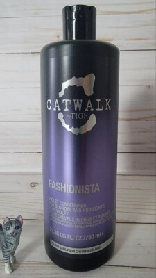 Catwalk Tigi Fashionista Violet Blondes Highlights Conditioner 25.36 oz