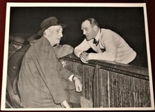 Vintage King Clancy Referee  NY Rangers Lester Patrick Original Turofsky Photo 