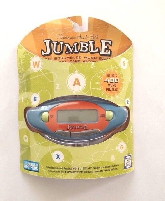 Hasbro Gaming Jumble Hand Held Board Games 5198 eBay