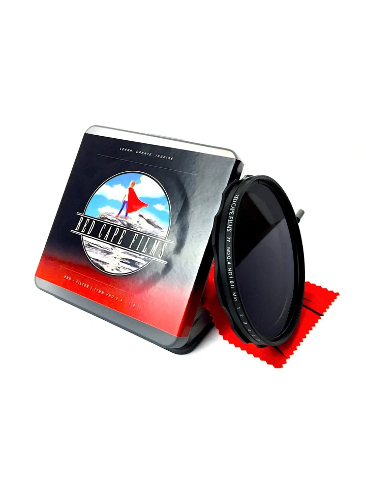 Variable ND Filter Fader - Red Cape Films - 77mm - Premium - Image 4 of 4