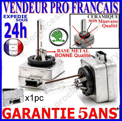 Ampoule D3S Xénon 4300K Pour Skoda Octavia 5E3 – Neuve, Kit De 2, 35W, 12V