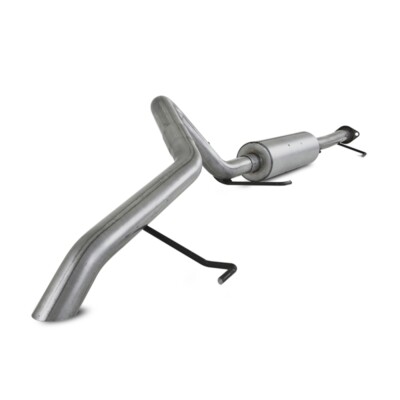 MBRP 2.5in Off-Road Cat-Back Single Rear Exit Tail Exhaust | FJ Cruiser 07-14 (S5310AL)