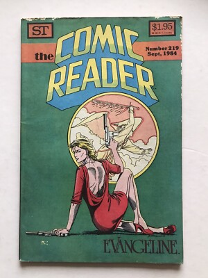 THE COMIC READER US FANZINE No.219 (1984) FINAL ISSUE - ST Comics 
