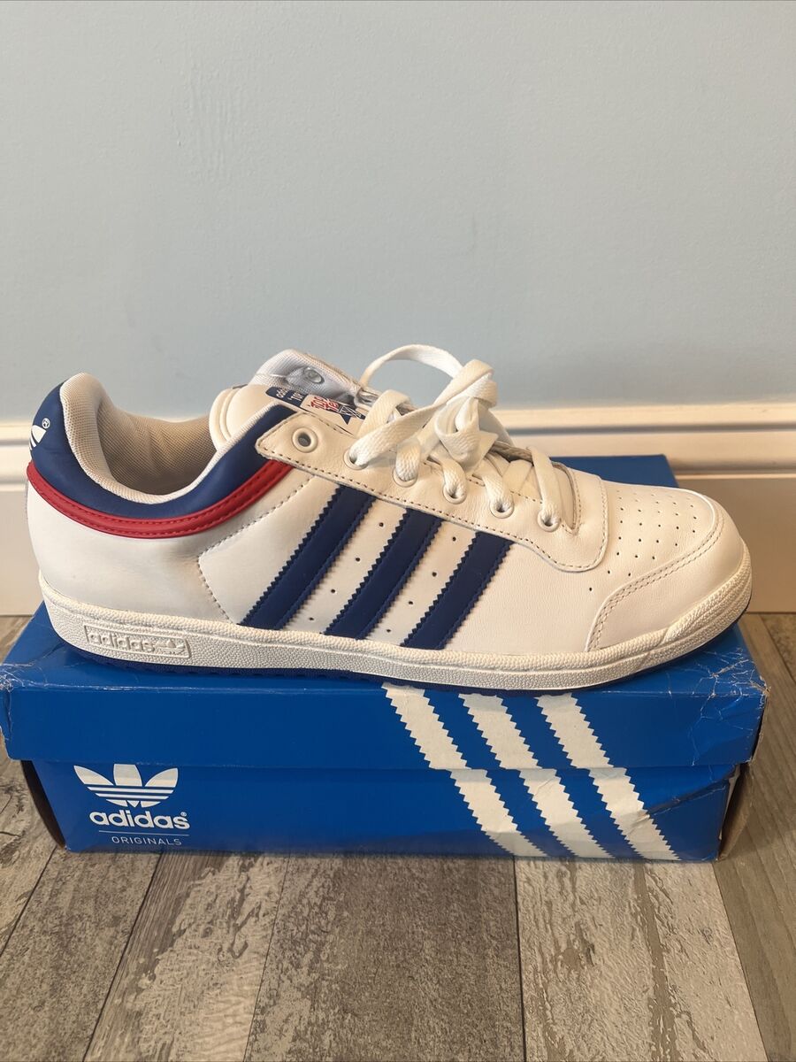 ADIDAS TOP TEN LO SZ 10 OG DS RED WHITE BLUE 581051 RARE RUN ADIDAS TOP TEN LO SZ 10 OG DS RED WHITE BLUE 581051 RARE RUN
