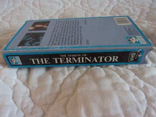 MAKING OF THE TERMINATOR VHS INTERGLOBAL VIDEO ARNOLD SCHWARZENEGGER 80'S ACTION - Picture 8 of 10