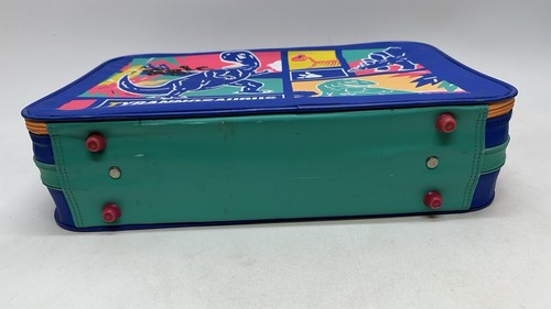 Vintage 90s Sanrio Dinosaurs Suitcase Travel Bag Kids 1986 1993 RARE - READ - Picture 7 of 19