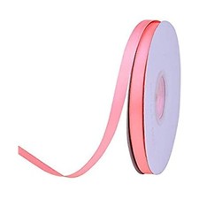 3/8" Wide Pink Double Faced Satin Ribbon - 100 Yards SR011108 