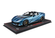 18 BBR Ferrari 812 Competizione A Aperta Blu Capri blue - Limited 90 pcs.