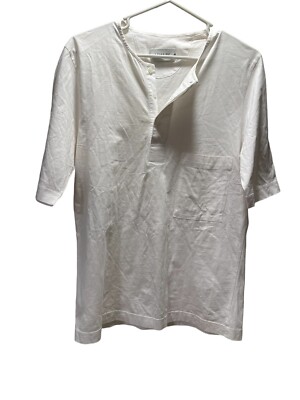 Lemaire Unisex Off-White Patch Pocket Button T-Shirt Size Small | eBay