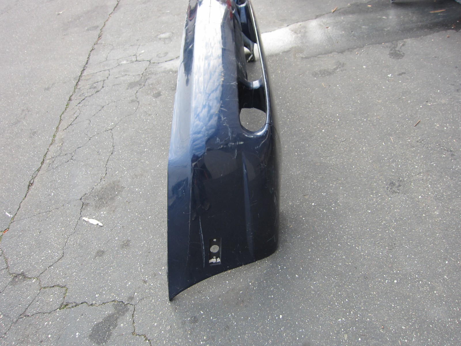 Maserati 4200 OEM Black Cambiocorsa Rear Bumper Part# 980001069