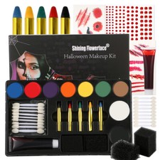 Halloween Makeup Set Ultimate Family Party Pack All-in-one Easy On Set For Party