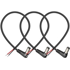 3PCS 0.3M/1FT 18AWG 90 Degree Right Angle DC Power 5.5mm x