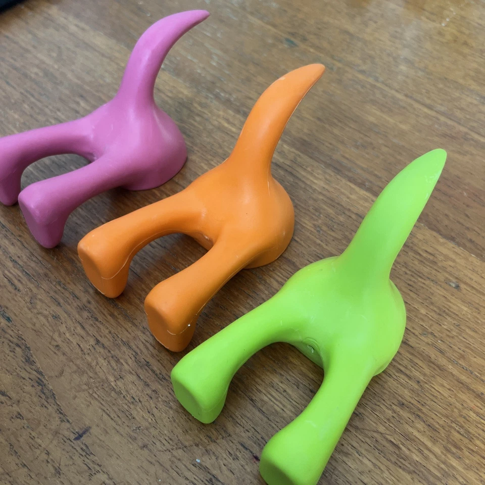 Lot Of 3 IKEA BASTIS Dog Tail Wall Hangers Hooks Leash Keys Jacket Coats Towels - Image 2 of 4