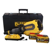 DEWALT 60V MAX* 27 Lbs. Cordless SDS MAX Inline Chipping Hammer Kit