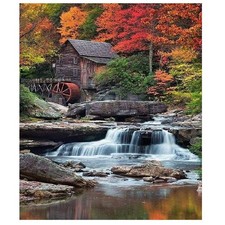 5D DIY Diamond Painting Kits for Adults Kids Waterfall Full Drill Embroidery Cro