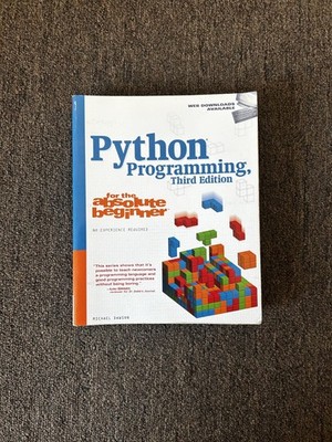 Python Programming for the Absolute Beginner, Second Edition - ACCEPTABLE