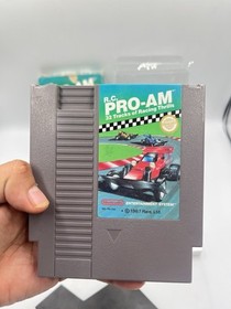 Nintendo NES R.C. 1988 Juego Pro-Am CIB. Classic Racin'!