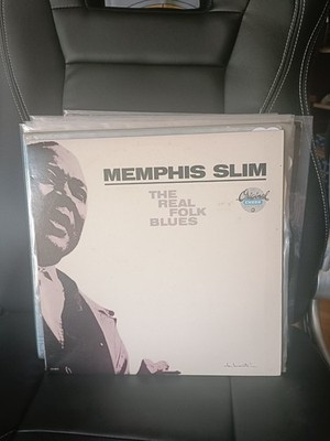 Memphis Slim - The Real Folk Blues Piano Blues 1987 US LP