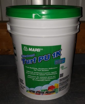 Mapei Ultrabond Turf PU 1K 5G 5 Gallon Pail/Bucket NEW