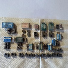 37 Piezas Troquel Ajustable Vintage, Unión, Pequeño Gigante, Toledo-Castor, Varios