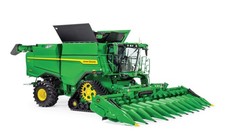 ERTL - JOHN DEERE S7 900 Combine Harvester with 2 Tracked Heads - Prestige Co...