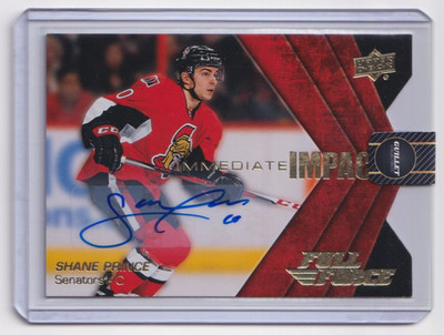 2015-16 Upper Deck Full Force Immediate Impacts Autographs #IISP Shane Prince 
