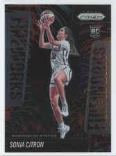 2025-26 Panini Prizm WNBA Fireworks Sonia Citron Rookie Washington Mystics #15