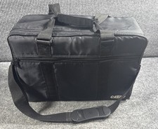 Case It 60 CD Capacity Storage Carrying Case - Black Travel Bag Zipper Handle