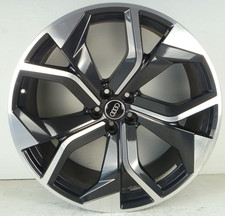 FLAWED Genuine OEM 2020 2021 2022 2023 2024 Audi RSQ8 wheel 23" rim Charcoal