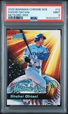 2025 BOWMAN CHROME MEGA BOX METEORIC RISE #12 SHOHEI OHTANI PSA 9