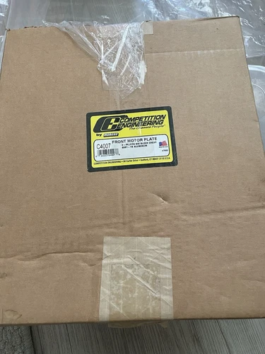 Competition Engineering 4007 Motor Plate Front Aluminum 0.250" Thick Each