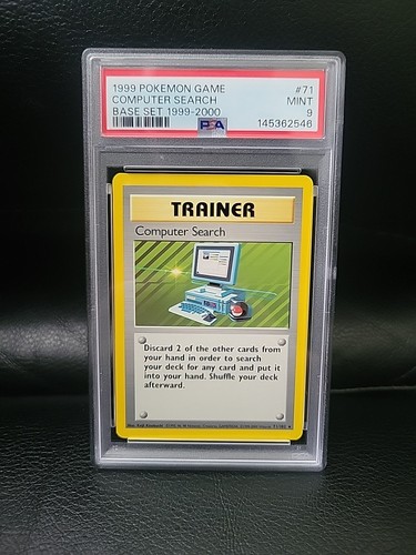 Computer Search graded PSA 9 for sale on eBay