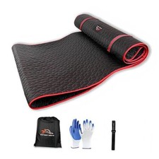 Upgraded Magical Rolling Creeper Mat Car RepairGarage Mat 60"X28",Made Red