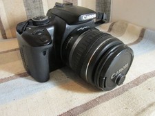 Canon EOS Rebel XTI 400 D Camera - Canon Zoom Lens 200M 75-300  Accessories