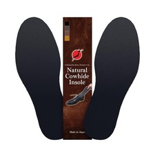 Cowhide Leather Insoles, Deodorizing, Flat Shoe Sole Inserts for Sneakers  L...