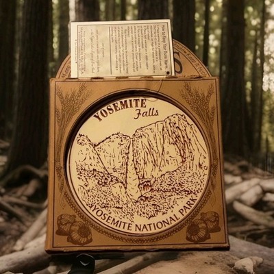 Heart Land Studios Yosemite Falls Bread & Bun Warmer New  Souvenir   