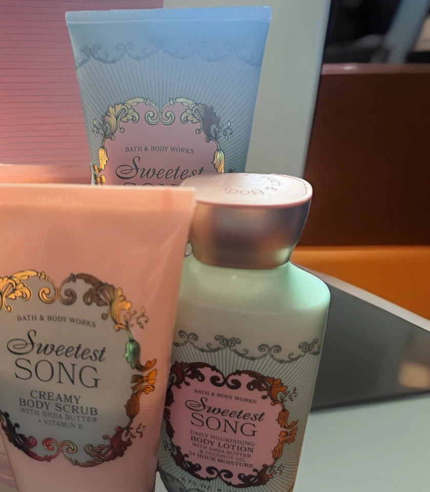 EOY SALE!! Bath & Body Sweetest Song 5 pc Gift Set - Ships Free - Image 3 of 3