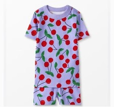Kids Pajamas Hanna Andersson Lavender/Periwinkle With Cherry Print Size 14 160cm