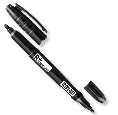 Permanentmarker Industriemarker Baumarker Markierstift beidseitig wasserfest
