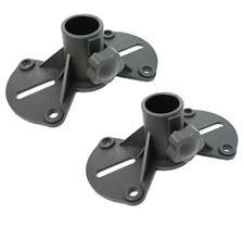 Pro Audio DJ Universal Pa Speaker 35Mm Tripod Stand Mount Adapter Bracket Pair