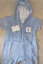 Kissy Kissy Pima Cotton Terry Towelling Playsuit