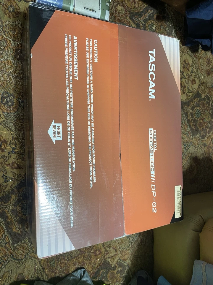 🔥NEW IN BOX Tascam DP-02 Portastudio 8-Track Mixer/CD Recorder!XLR💥 - Image 3 of 4