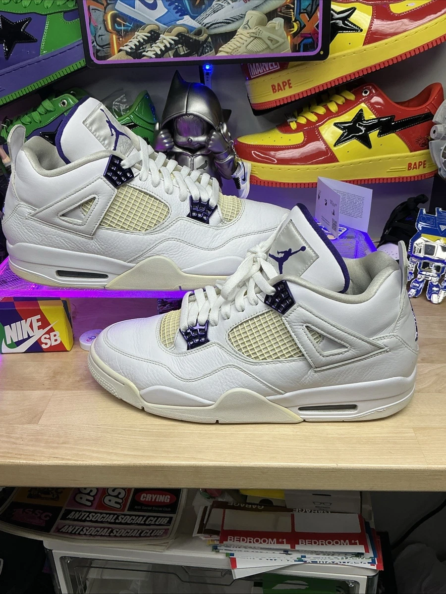 Las mejores ofertas en Jordan 4 Retro Mid Purple Metallic | eBay