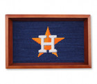 New Houston Astros Baseball Handmade Jewelry Valuables Watch Travel Tray Gift