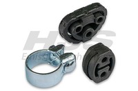 Montagesatz SchalldäMpfer HJS 82 32 3574 FüR RU8 Fiat KA Ford Panda Classic 500