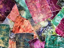 25 Collage, Mixed Media, Junk Journal & Art Journal Sheets - 5×7 Grunge Papers