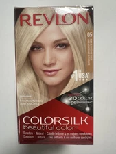 Revlon Colorsilk 3D Dye ULTRA LIGHT ASH BLONDE Hair Color #05 -Spanish Packg.