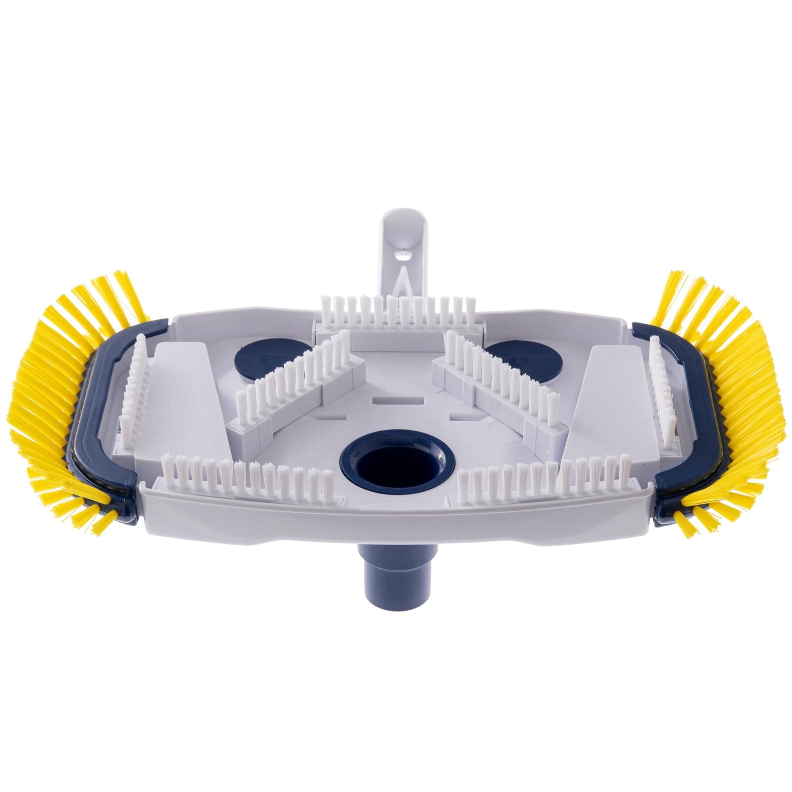 Weighted Pool Vacuum Head,Manual Pool Vacuum Head with Large Side Brushes, 1 ...