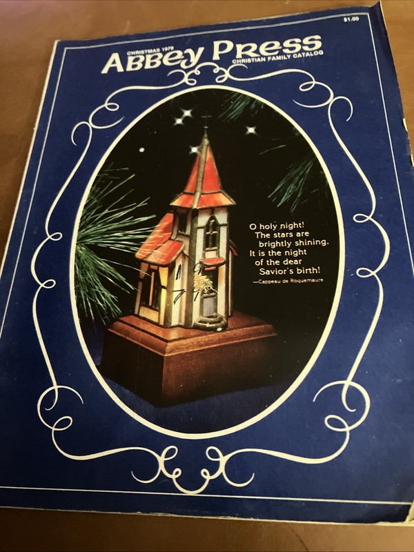 Abbey Press Vintage Christmas 1979 Christian Family Catalog 