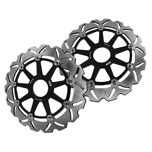 Fit Ducati 916 996 996S ST2 ST3 ST4 Steel Front Brake Disc Rotors Pad - Picture 5 of 8